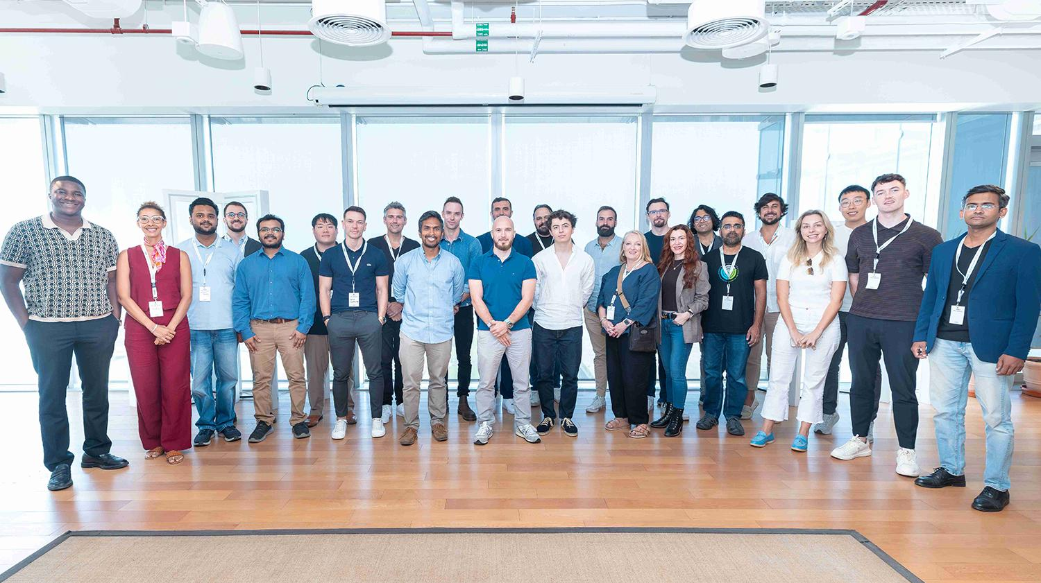 Hub71 x Techstars mark for Cohort 17